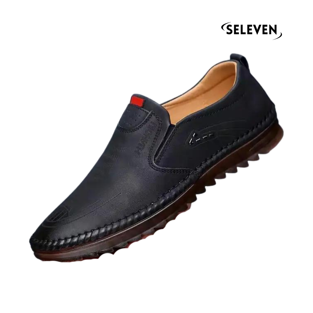 Mocassim de Couro Masculino Hankun Seleven