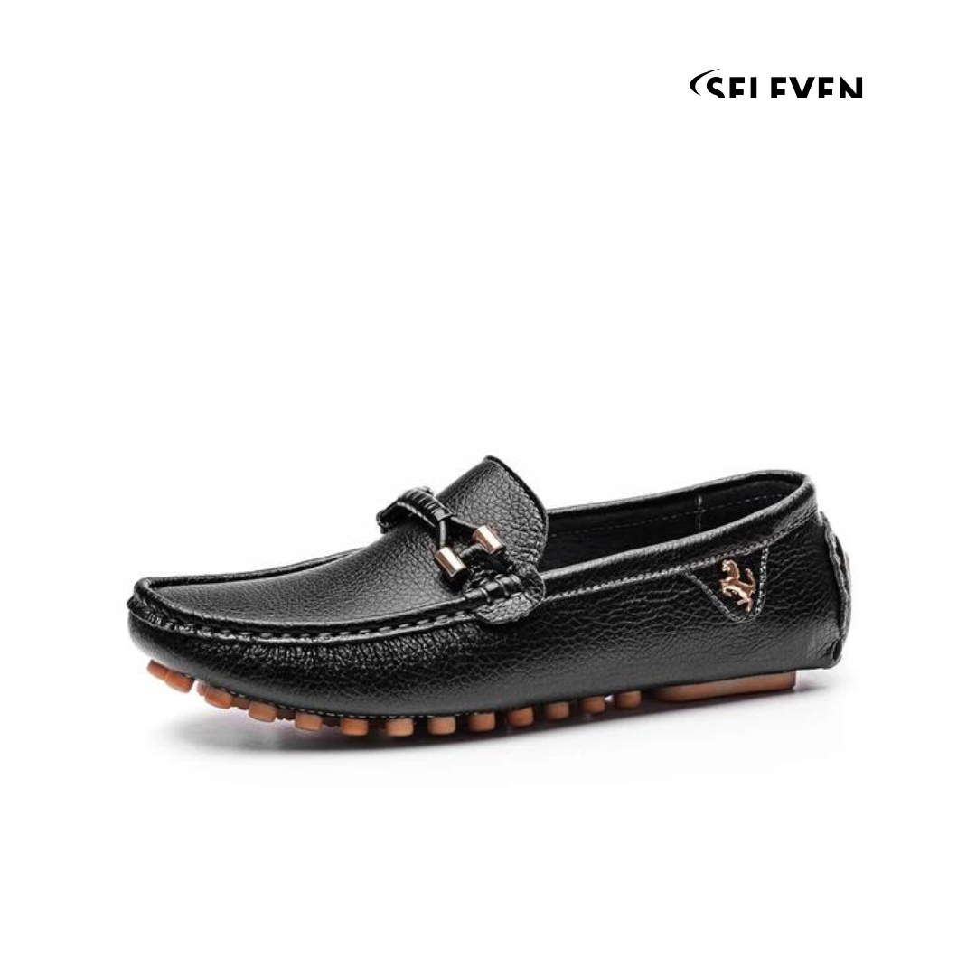 Mocassim de Couro Masculino Ferrari Seleven