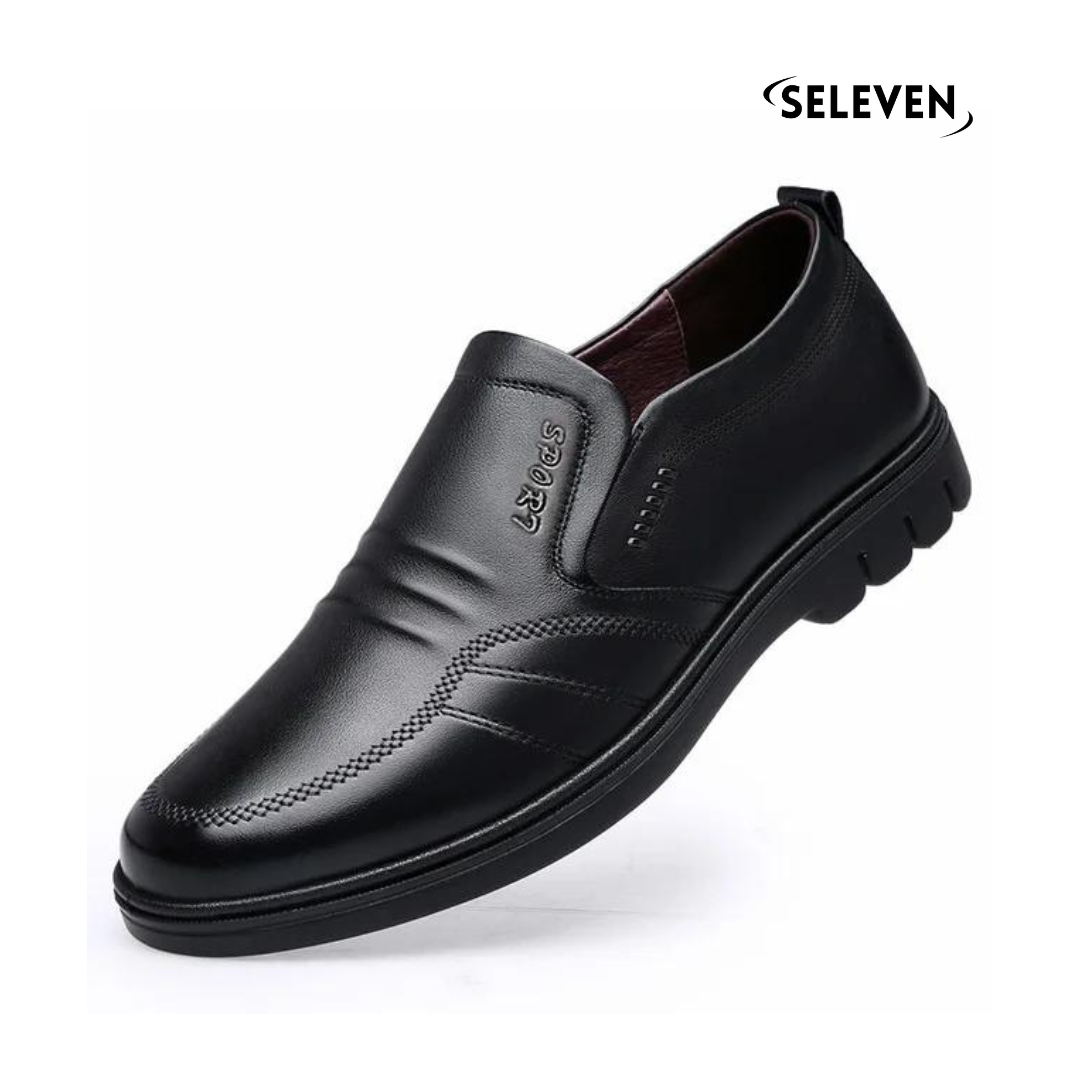 Mocassim de Couro Masculino Sport Seleven