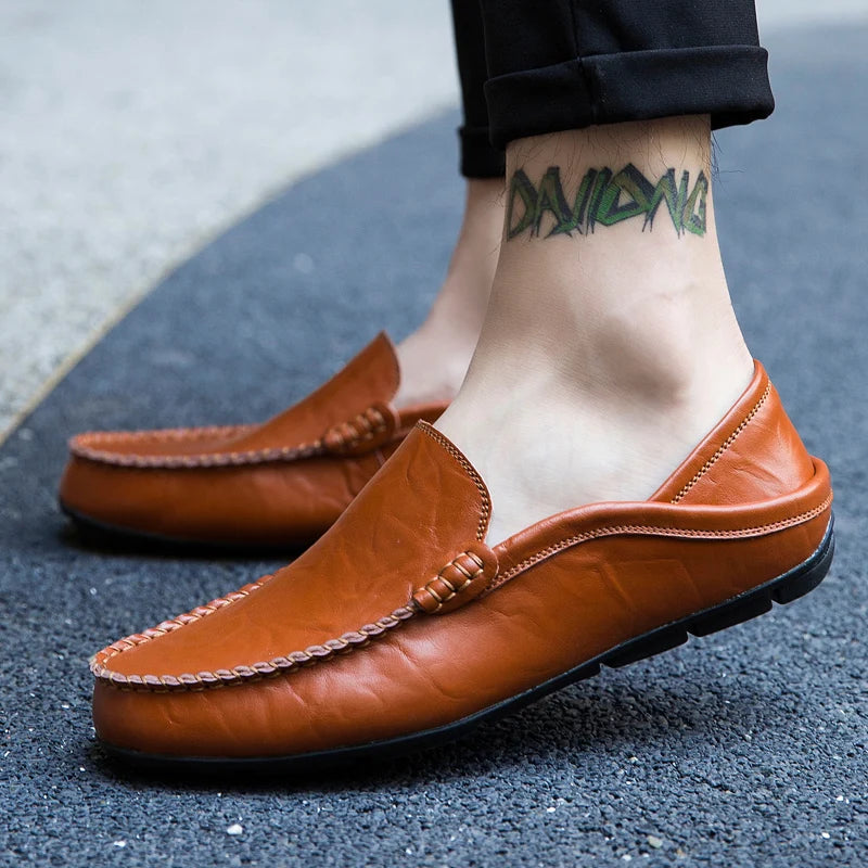 Mocassim de Couro Masculino Dir Seleven