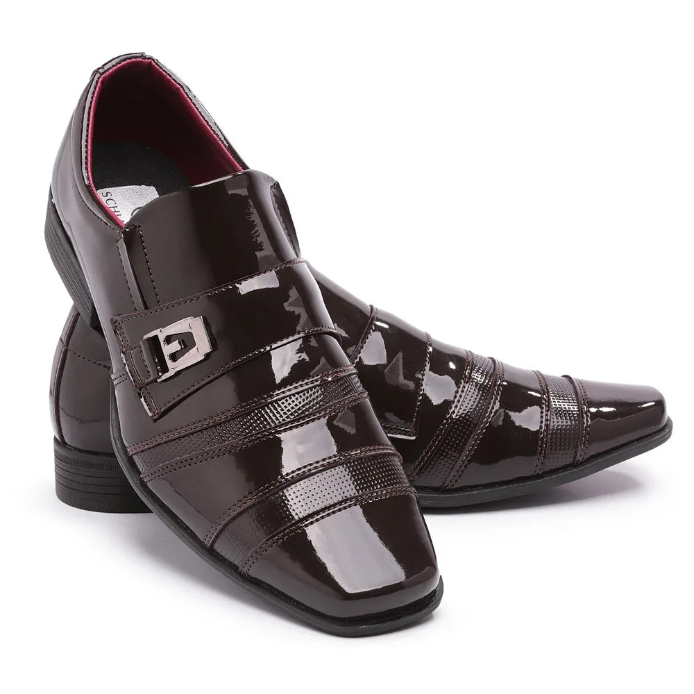 Sapato Casual de Couro Masculino Penny Seleven