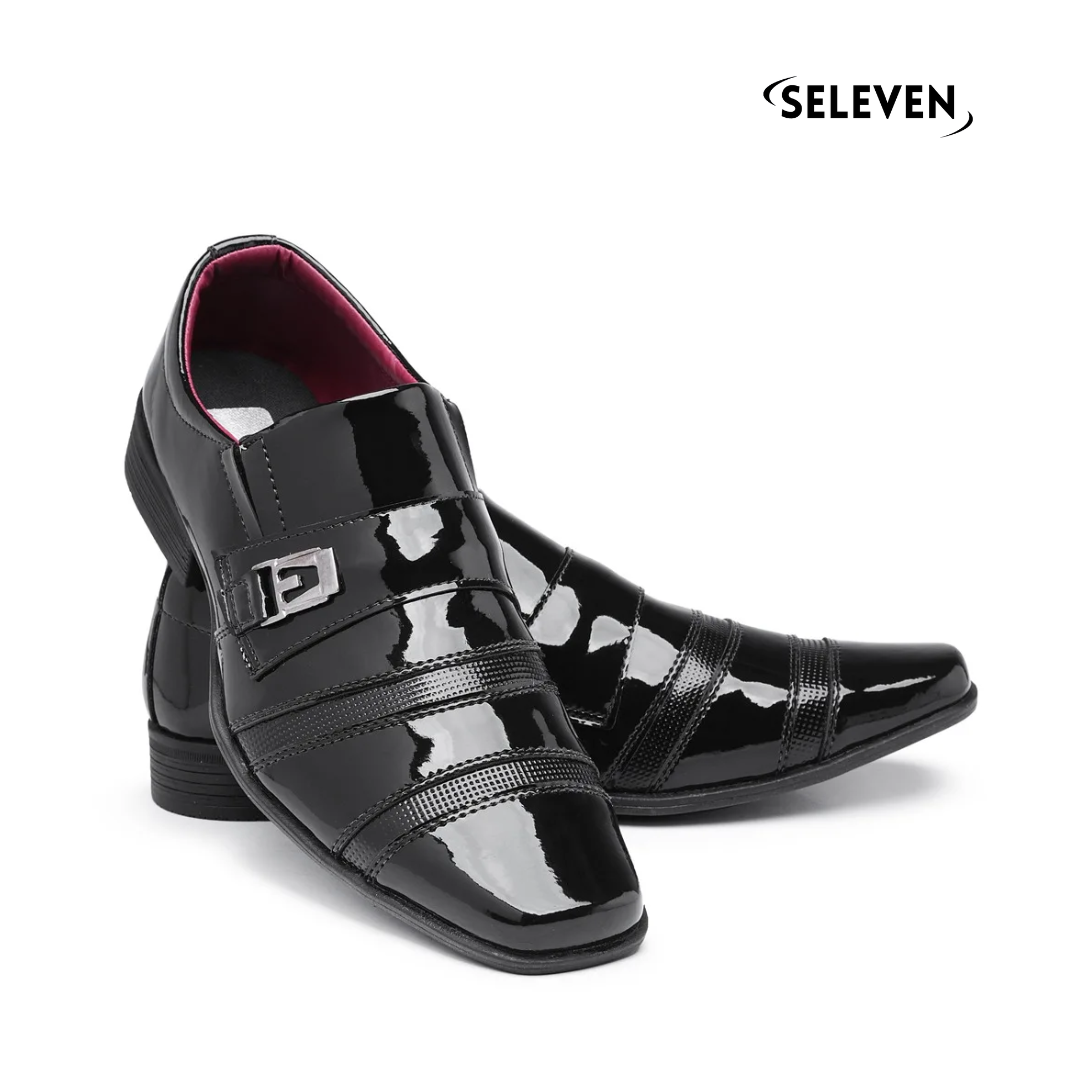 Sapato Casual de Couro Masculino Penny Seleven