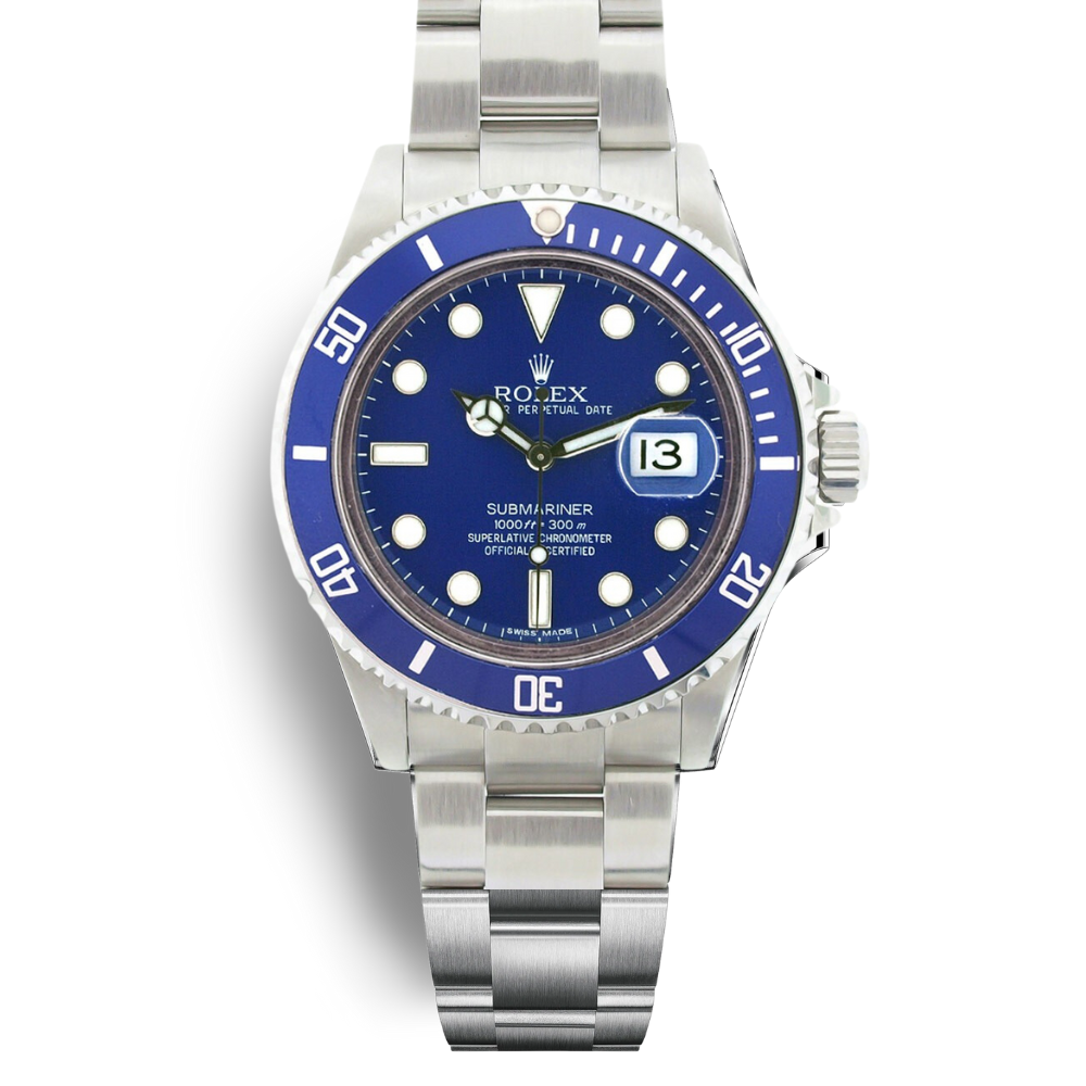 Relógio de Luxo - Rolex Submariner + Caixa e Certificado Originais de Brinde