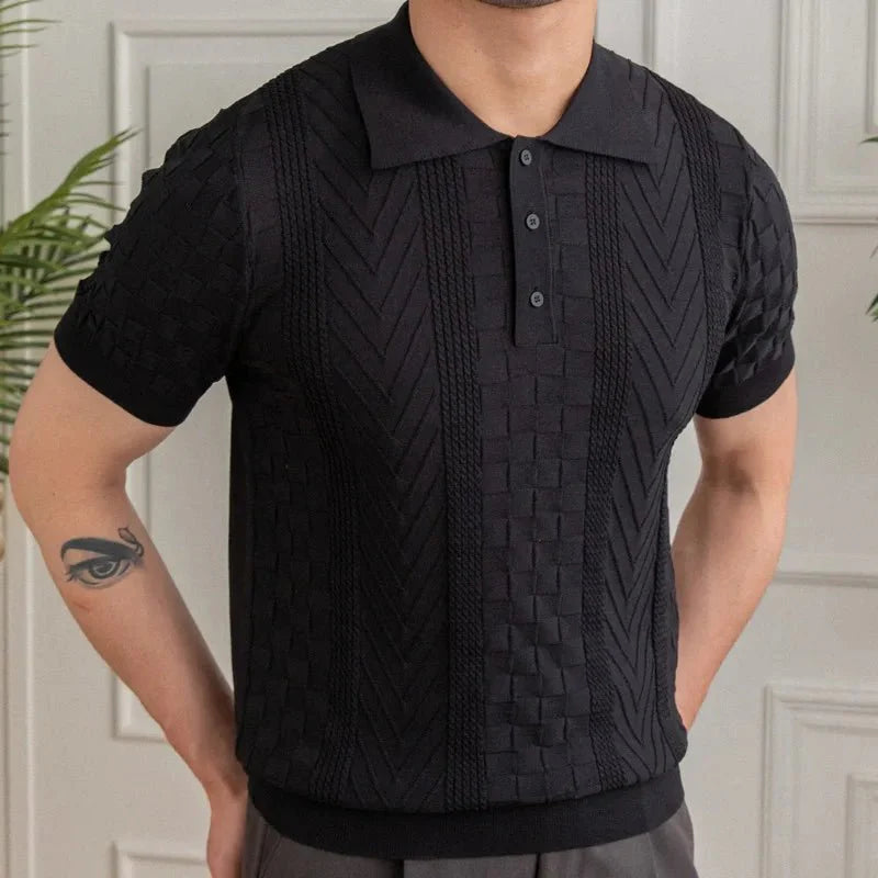 Camisa Polo Masculina Tricot  - Seleven