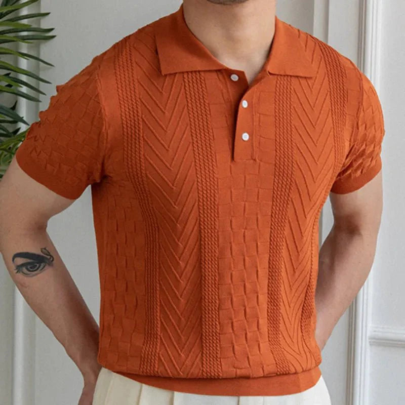 Camisa Polo Masculina Tricot  - Seleven