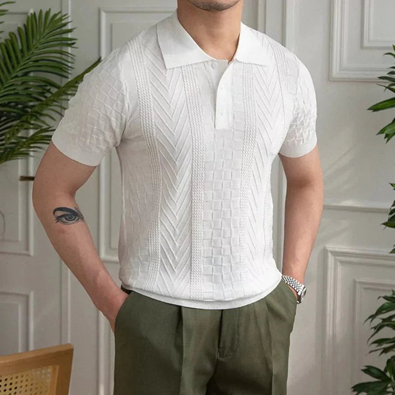 Camisa Polo Masculina Tricot  - Seleven