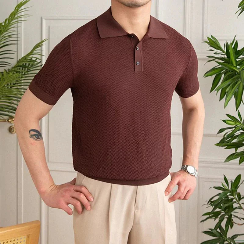 Camisa Polo Masculina Tricot - Seleven