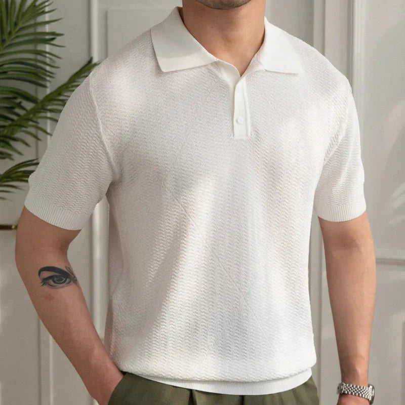 Camisa Polo Masculina Tricot - Seleven