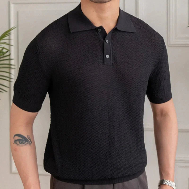 Camisa Polo Masculina Tricot - Seleven