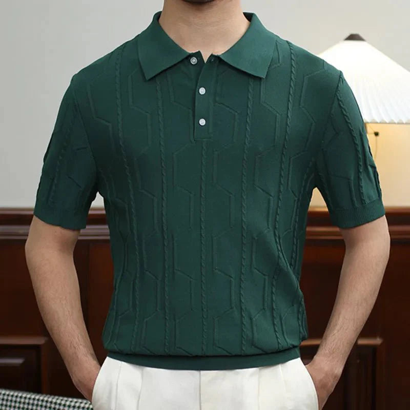 Camisa Polo Masculina Tricot - Seleven