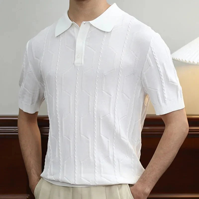 Camisa Polo Masculina Tricot - Seleven