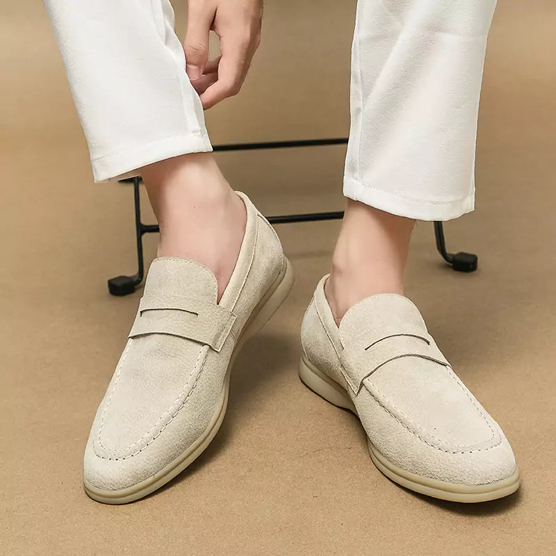 Loafer Masculino Bege Business - Seleven